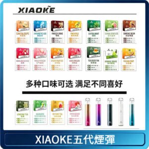 XIAOKE梟客五代煙彈 可替換式電子煙適配ILIA五代Relx六代
